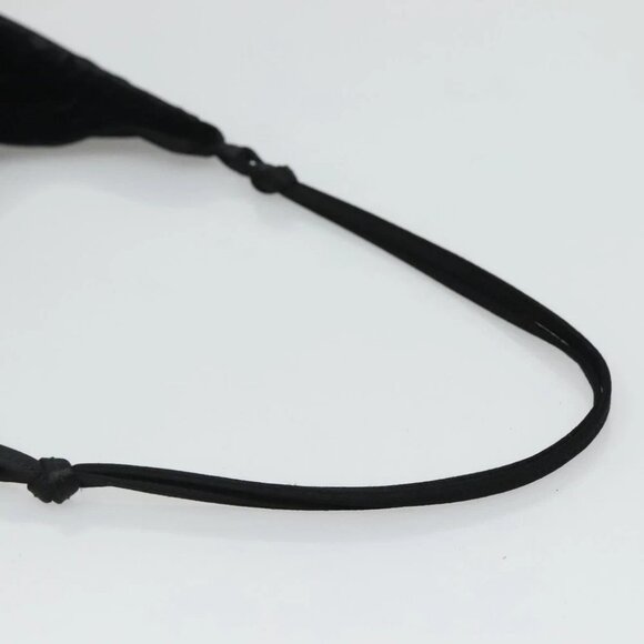 PRADA Shoulder Bag Velor Black - Picture 9 of 14